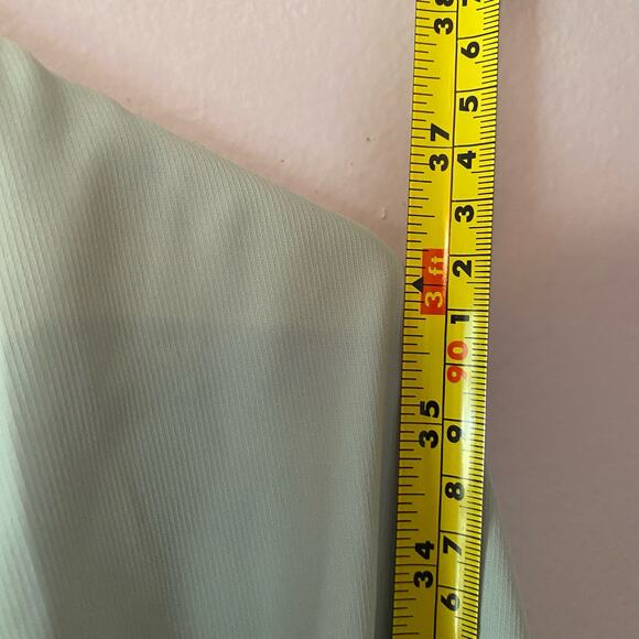 Amanda Uprichard Light Blue Short V-Neck Hera Mini Dress Women's size Medium - Picture 8 of 8